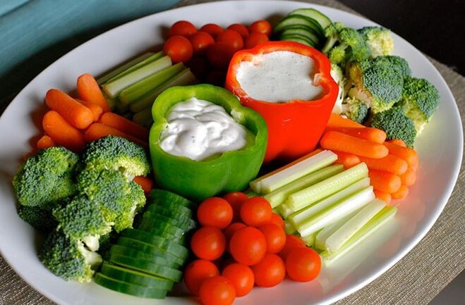Verdure per una dieta